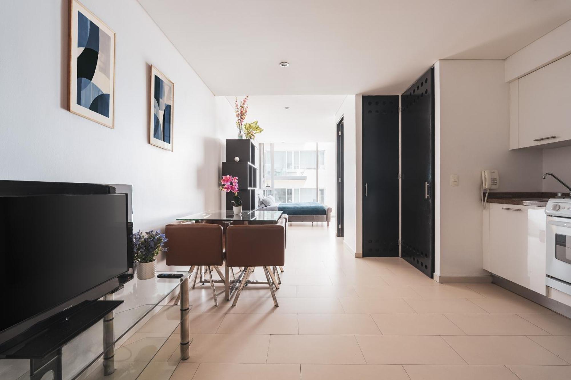 Parques Polanco Isolda Apartment เม็กซิโกซิตี้ ภายนอก รูปภาพ